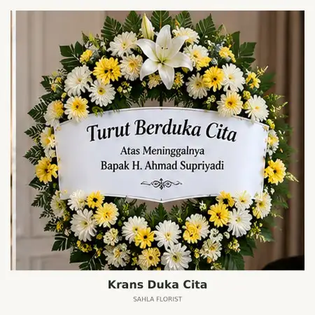 Krans Bunga Duka Bengkayang
